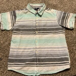 Striped Kids Button Down Shirt